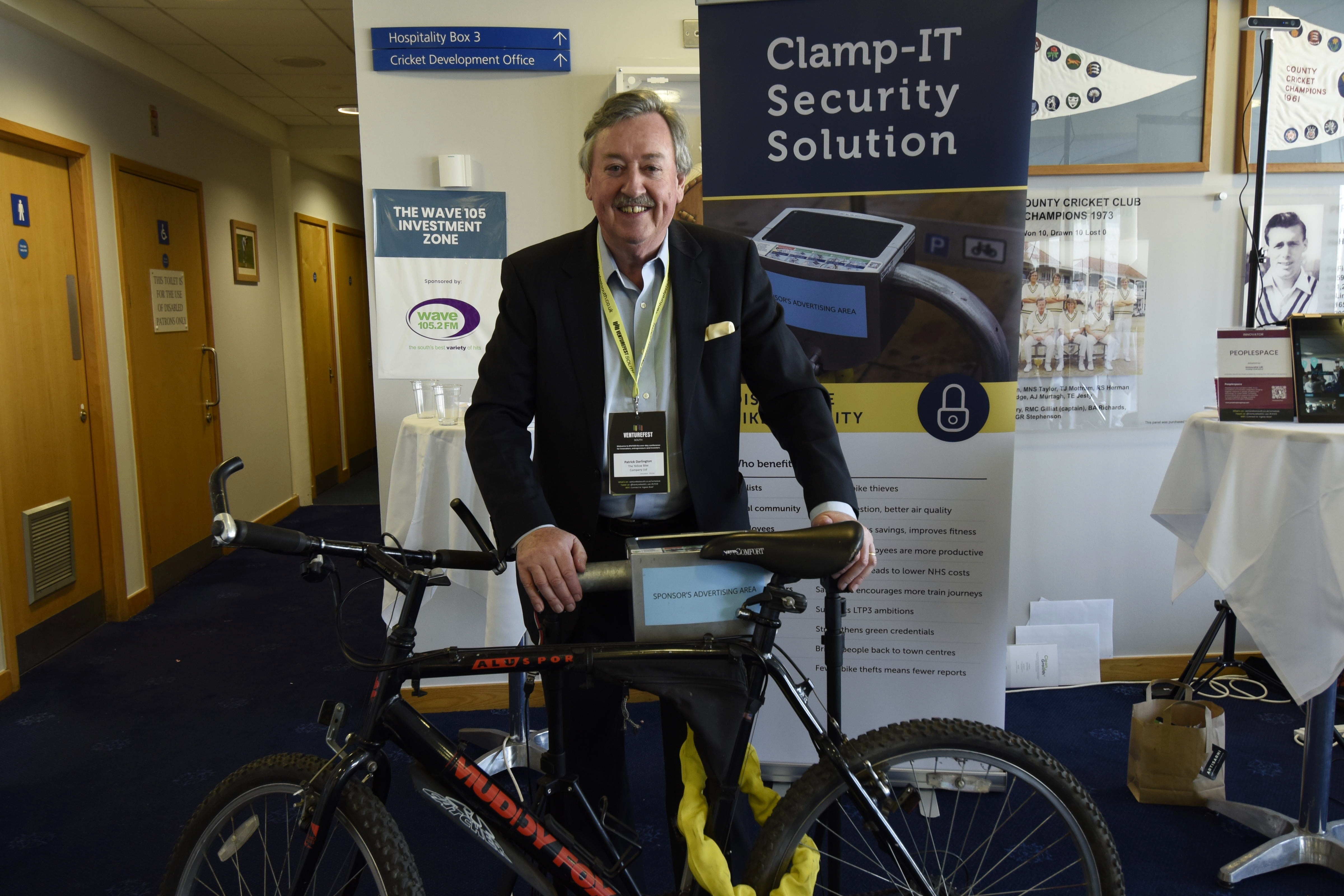 Clamp-It at VentureFest South on 29th March 2019